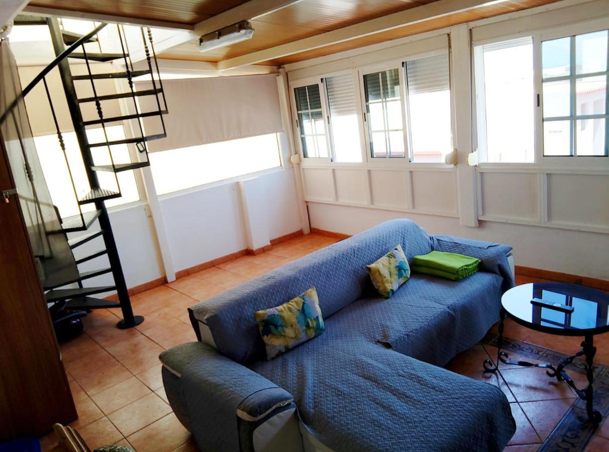 Sea view apartment in Alcalá Exterior foto