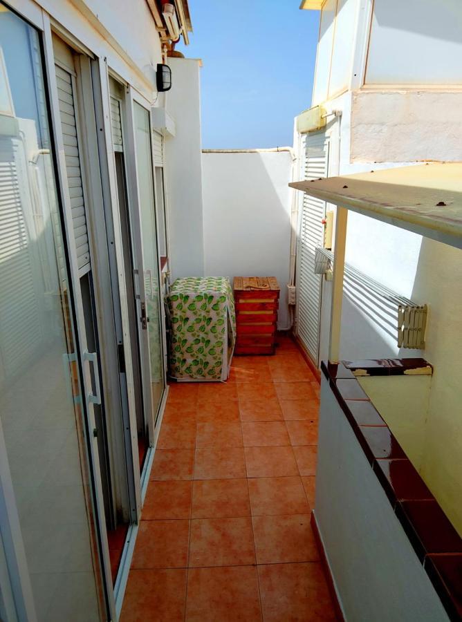 Sea view apartment in Alcalá Exterior foto